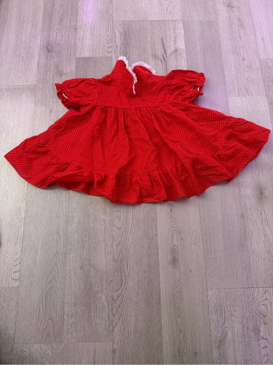 Vintage Other - Vintage Red Polka Dot Sundress